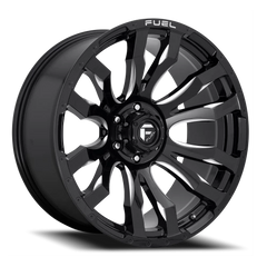Fuel Blitz D673 18x9 +20 6x139.7mm 106.1mm Gloss Black Milled