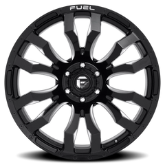Fuel Blitz D673 18x9 -12 6x135mm 87.1mm Gloss Black Milled
