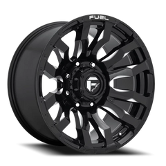 Fuel Blitz D673 17x9 -12 8x170mm 125.1mm Gloss Black Milled