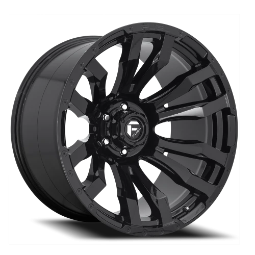 Fuel Blitz D675 22x12 -44 5x127mm 71.5mm Gloss Black