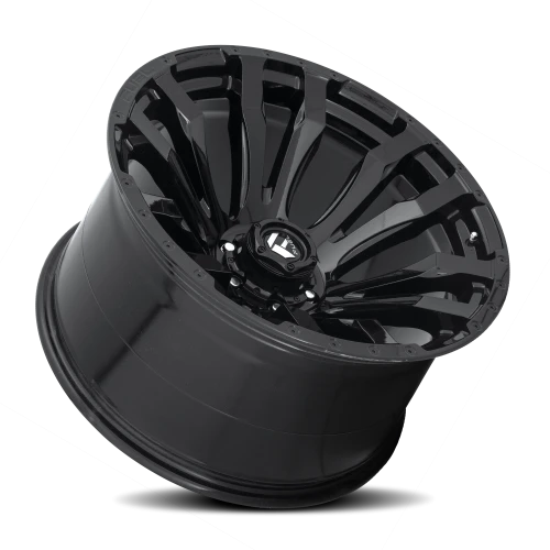 Fuel Blitz D675 17x9 +1 6x139.7mm 106.1mm Gloss Black
