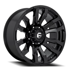 Fuel Blitz D675 17x9 -12 8x165.1mm 125.1mm Gloss Black