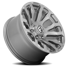 Fuel Blitz D693 22x12 -44 8x170mm 125.1mm Brushed Gunmetal Tinted Clear