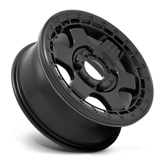 Fuel Block Beadlock UTV D922 15x6 +38 4x156mm 132mm Matte Black Black Ring