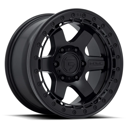 Fuel Block Beadlock D122 17x8.5 +0 6x135mm 87.1mm Matte Black Matte Black Ring