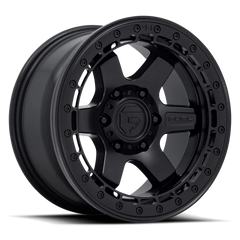Fuel Block Beadlock D122 17x8.5 +0 6x135mm 87.1mm Matte Black Matte Black Ring