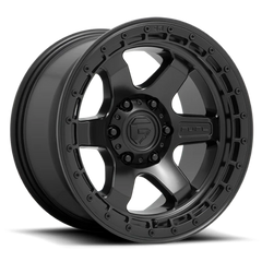 Fuel Block D750 17x9 +1 5x127mm 71.5mm Matte Black Black Ring
