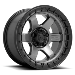 Fuel Block D752 18x9 +20 5x127mm 71.5mm Matte Gunmetal Black Ring