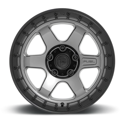 Fuel Block D752 18x9 +1 5x127mm 71.5mm Matte Gunmetal Black Ring