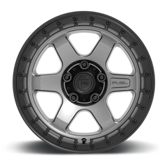 Fuel Block D752 18x9 +1 5x127mm 71.5mm Matte Gunmetal Black Ring