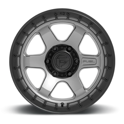 Fuel Block D752 18x9 +20 6x120mm 67.06mm Matte Gunmetal Black Ring