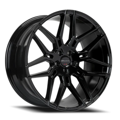 24" Giovanna Bogota GB Gloss Black Wheel & Tire Package | 295/35R24 Lexani LX-Thirty Tires | Fits Mercedes G-Wagon