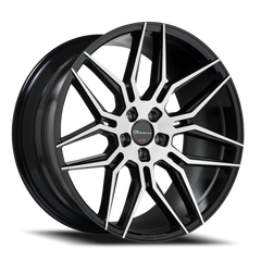 Giovanna Bogota MB 22x9 +15 5x115mm 71.6mm Gloss Black Machined Face