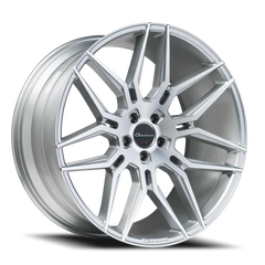 24" Giovanna Bogota MS Gloss Silver Machined Face Wheel & Tire Package | 285/40R24 RBP Repulsor R/T Tires | Fits Mercedes G-Wagon