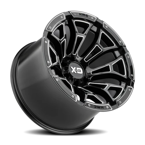 XD Series Boneyard XD841 GB-M 18x9 +0 5x114.3mm 78.1mm Gloss Black Milled