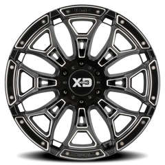 XD Series Boneyard XD841 GB-M 18x9 +0 5x114.3mm 78.1mm Gloss Black Milled