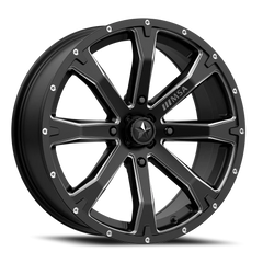 MSA Bounty M42 14x7 +10 4x137mm 112mm Satin Black Milled