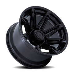 Fuel Brawl FC401MX 22x12 -44 6x135mm 87.1mm Matte Black Gloss Black Lip