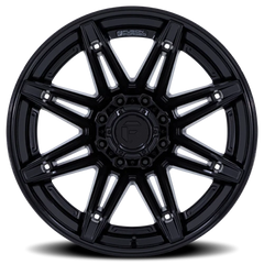 Fuel Brawl FC401MX 24x12 -44 8x180mm 124.2mm Matte Black Gloss Black Lip