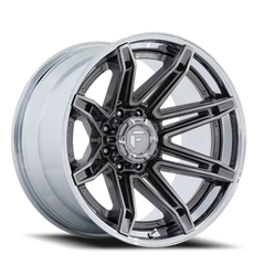 Fuel Brawl FC401AP 22x12 -44 8x180mm 124.2mm Platinum Chrome Lip