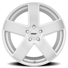 TSW Bristol SL 20x10 +40 5x120mm 76.1mm Silver Mirror Cut Face