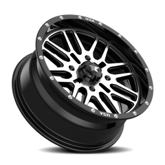 MSA Brute M38 14x7 +10 4x156mm 132mm Gloss Black Machined