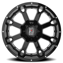 XD Series Buck 25 XD825 GB-M 20x9 +0 8x170mm 125.5mm Gloss Black Milled