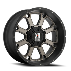 XD Series Buck 25 XD825 MB-DT 20x12 -44 5x127mm 78.3mm Matte Black Dark Tint