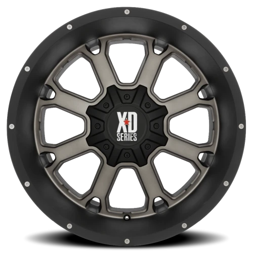 XD Series Buck 25 XD825 MB-DT 20x12 -44 5x127mm 78.3mm Matte Black Dark Tint