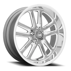 US Mags Bullet U130 17x7 +1 5x114.3mm 72.56mm Textured Gunmetal Milled