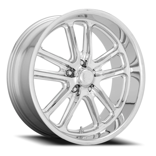 US Mags Bullet U131 20x8 +1 5x120.65mm 72.7mm Chrome