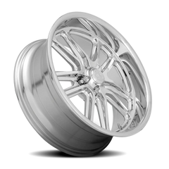US Mags Bullet U131 20x9.5 +1 5x120.65mm 72.7mm Chrome