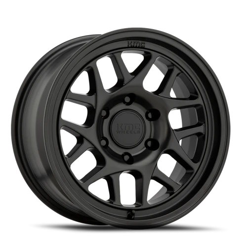 KMC Bully OL KM717 SB 17x8.5 +0 6x120mm 66.9mm Satin Black
