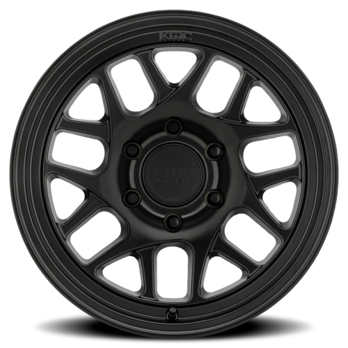 KMC Bully OL KM717 SB 17x8.5 +18 6x135mm 87.1mm Satin Black