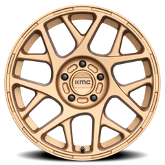 KMC Bully KM708 BRZ 17x8 +38 5x120mm 74.1mm Matte Bronze