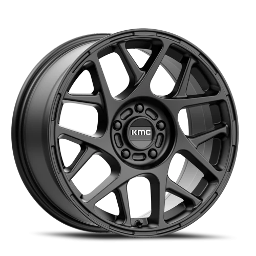 KMC Bully KM708 SB 18x8 +38 5x120mm 74.1mm Satin Black