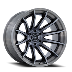 Fuel Burn FC403BT 20x10 -18 5x127mm 71.5mm Gloss Black Brushed Dark Tint