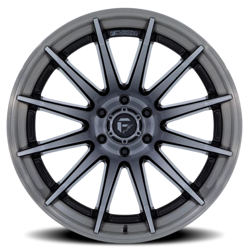 Fuel Burn FC403BT 20x10 -18 5x127mm 71.5mm Gloss Black Brushed Dark Tint