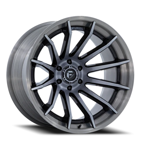 Fuel Burn FC403BT 20x10 -18 6x135mm 87.1mm Gloss Black Brushed Dark Tint