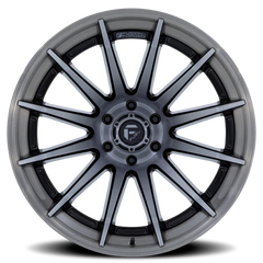 Fuel Burn FC403BT 20x9 +1 6x135mm 87.1mm Gloss Black Brushed Dark Tint
