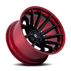 Fuel Burn FC403MQ 22x10 -18 6x139.7mm 106.1mm Matte Black Candy Red Lip