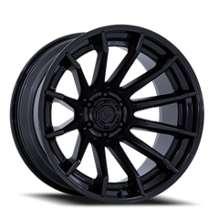Fuel Burn FC403MX 20x10 -18 5x127mm 71.5mm Matte Black Gloss Black Lip