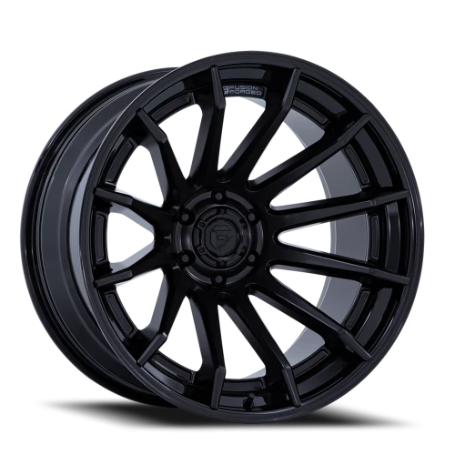 Fuel Burn FC403MX 20x10 -18 6x139.7mm 106.1mm Matte Black Gloss Black Lip