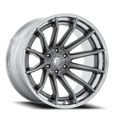 Fuel Burn FC403AP 22x12 -44 6x139.7mm 106.1mm Platinum Chrome Lip