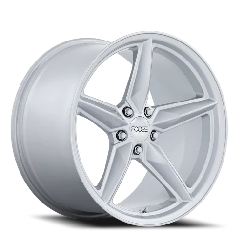 Foose CF8 F174 19x11 +50 5x114.3mm 70.7mm Gloss Silver