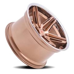 Ferrada CM1 BCP 20x11.5 +15 5x114mm 73.1mm Brushed Cobre Chrome Lip