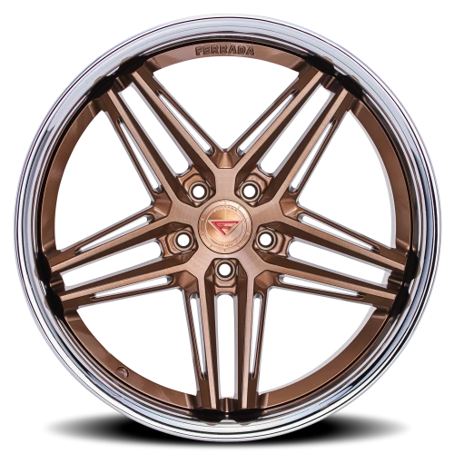Ferrada CM1 BCP 20x11.5 +30 5x120mm 74.1mm Brushed Cobre Chrome Lip