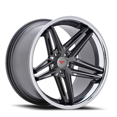Ferrada CM1 MG 22x9 +30 5x120mm 74.1mm Matte Graphite Chrome Lip