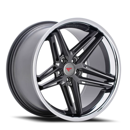 Ferrada CM1 MG 19x8.5 +25 5x112mm 66.56mm Matte Graphite Chrome Lip