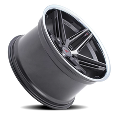 Ferrada CM1 MG 19x8.5 +25 5x112mm 66.56mm Matte Graphite Chrome Lip